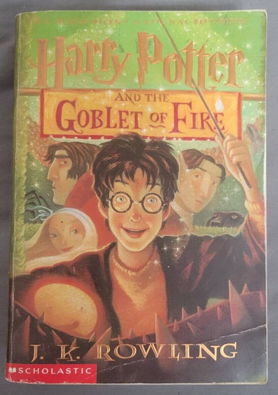 Harry Potter and the Goblet of Fire J. K. Rowling Book Paperback